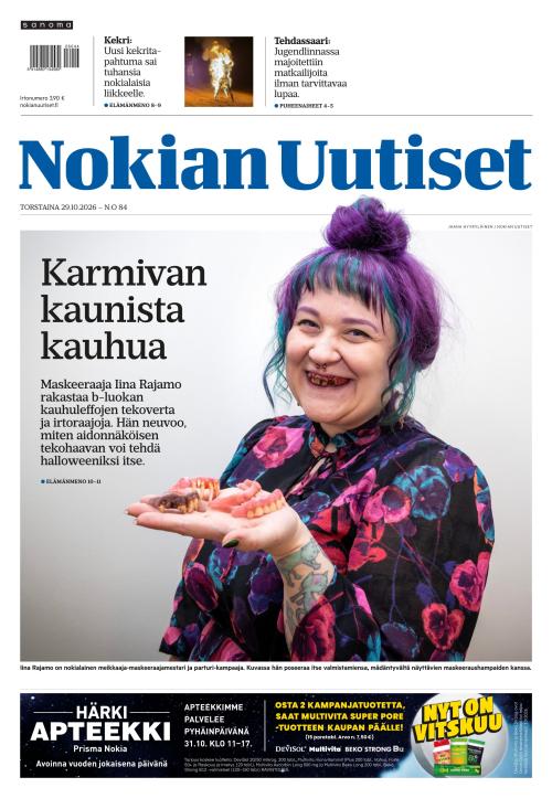 Nokian Uutiset 29.10.2026