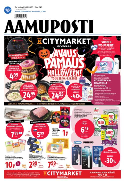 Aamuposti 29.10.2026
