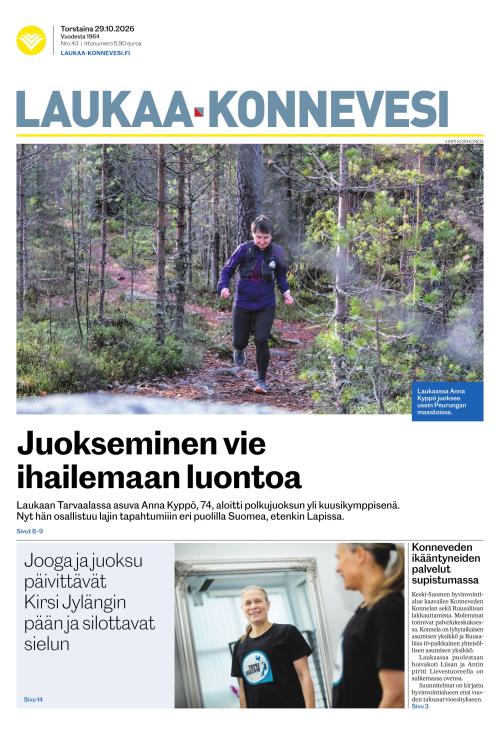 Laukaa-Konnevesi 29.10.2026