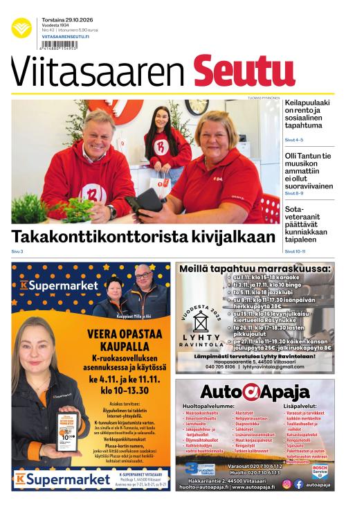 Viitasaaren Seutu 29.10.2026