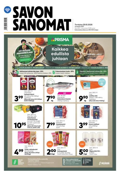 Savon Sanomat 29.10.2026