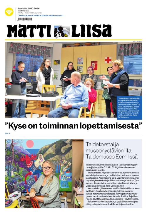 Matti ja Liisa 29.10.2026