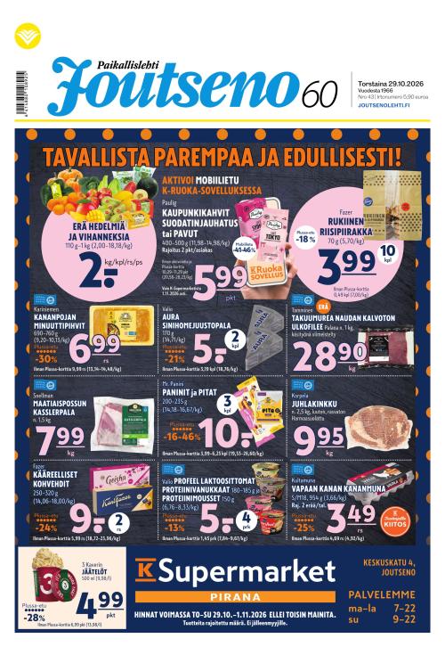 Paikallislehti Joutseno 29.10.2026
