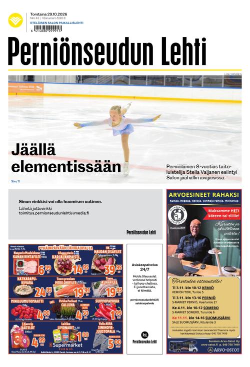 Perniönseudun Lehti 29.10.2026