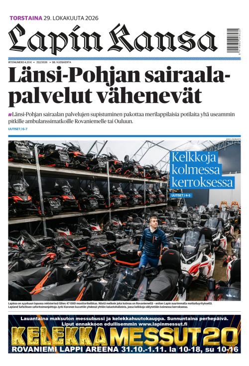 Lapin Kansa 29.10.2026