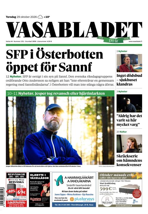 Vasabladet 29.10.2026