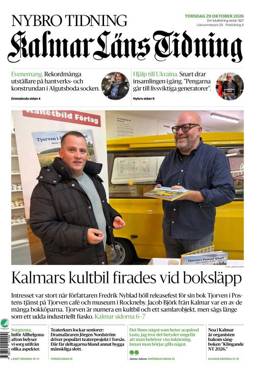 Kalmar Läns Tidning 29.10.2026