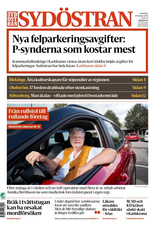 Sydöstran 29.10.2026