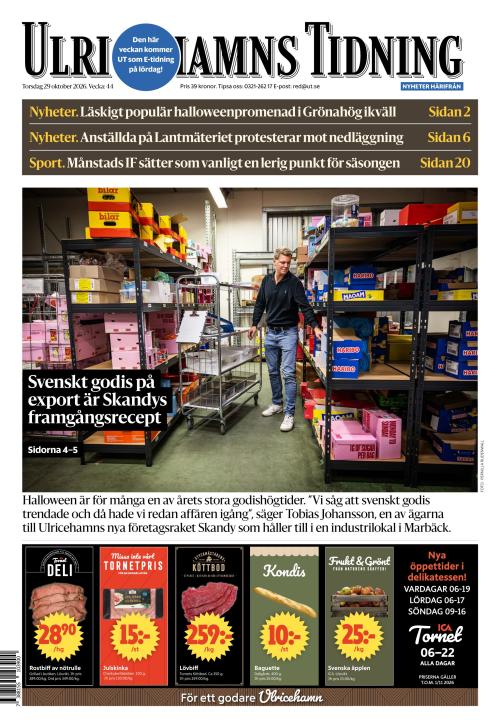 Ulricehamns Tidning 29.10.2026