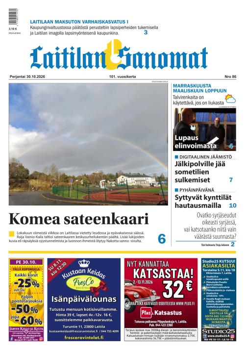 Laitilan Sanomat 30.10.2026