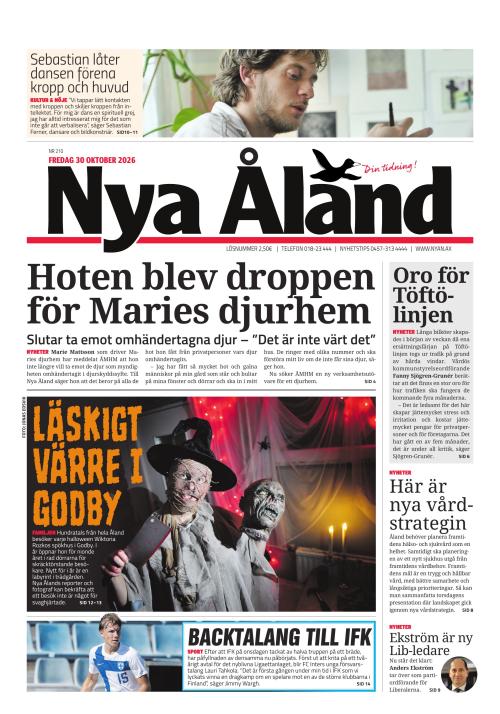 Nya Åland 30.10.2026