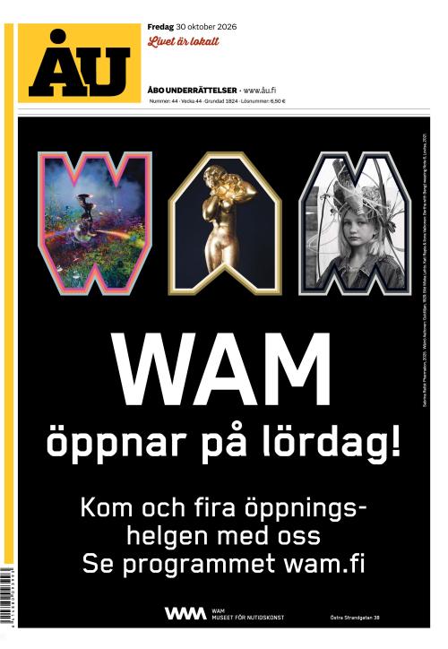 Åbo Underrättelser 30.10.2026