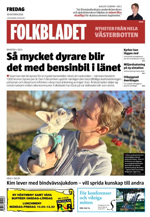 Folkbladet (Västerbotten) 30.10.2026