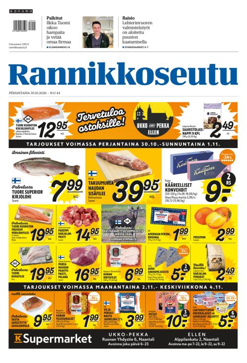 Rannikkoseutu 30.10.2026