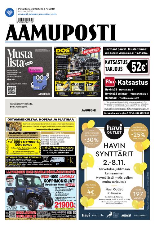 Aamuposti 30.10.2026