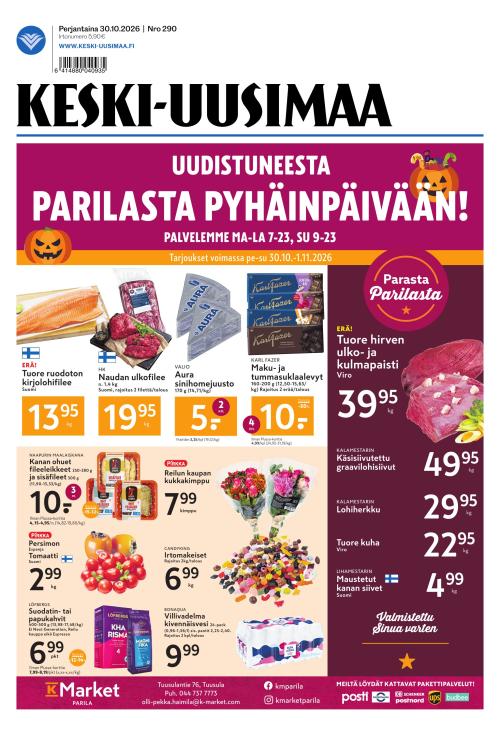 Keski-Uusimaa 30.10.2026