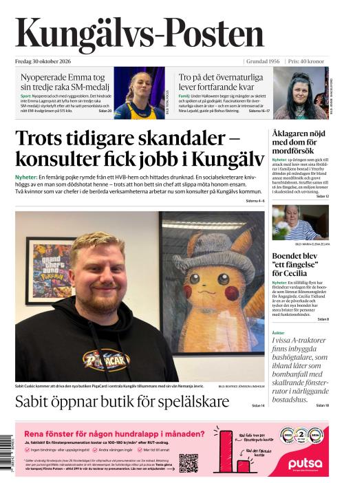 Kungälvs-Posten 30.10.2026