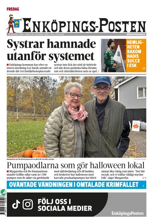 Enköpings-Posten 30.10.2026