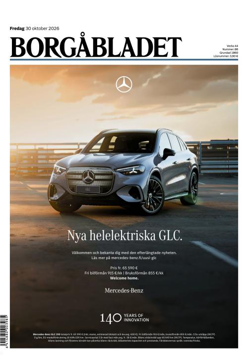 Borgåbladet 30.10.2026