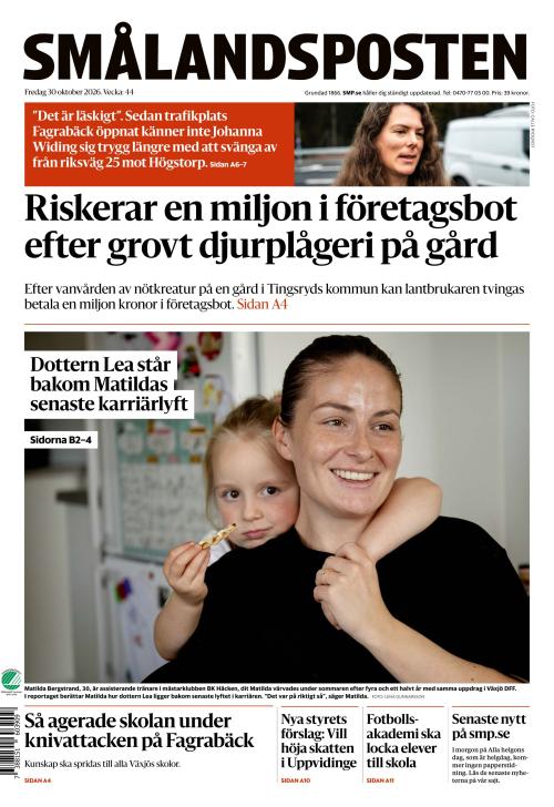 Smålandsposten 30.10.2026