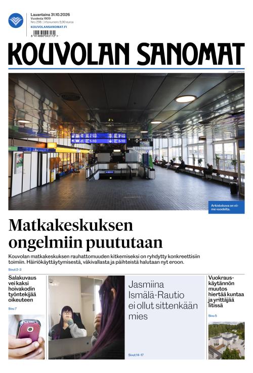 Kouvolan Sanomat 31.10.2026
