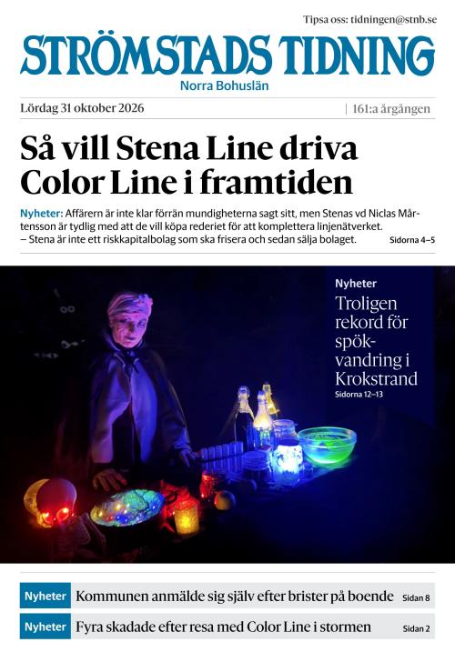 Strömstads Tidning 31.10.2026