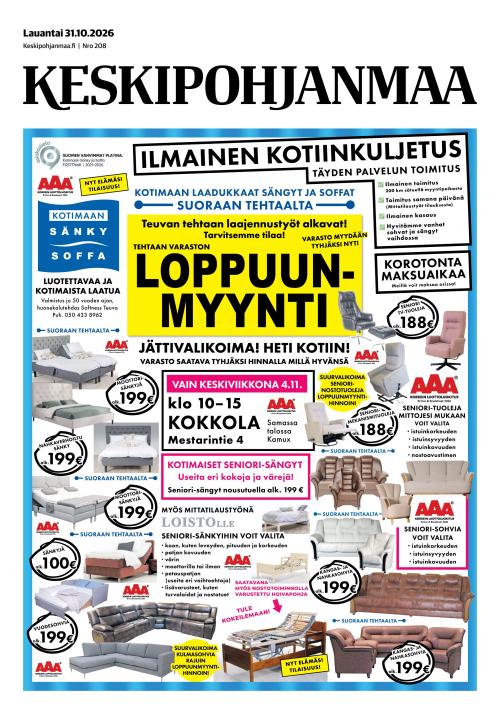 Keskipohjanmaa 31.10.2026