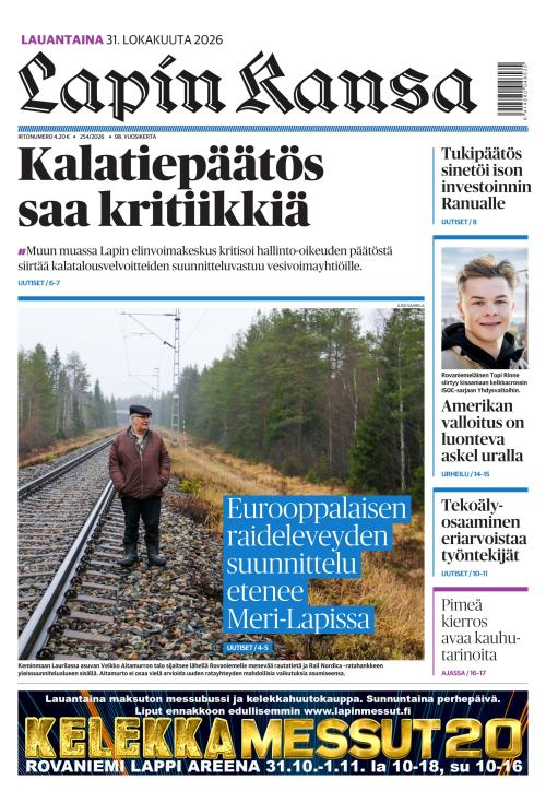 Lapin Kansa 31.10.2026