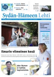 Sydän-Hämeen Lehti 30.07.2014