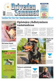 Oriveden Sanomat 21.08.2014