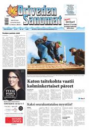 Oriveden Sanomat 30.09.2014