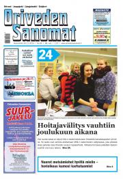 Oriveden Sanomat 26.11.2014