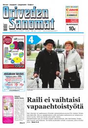 Oriveden Sanomat 03.12.2014