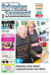 Oriveden Sanomat 11.03.2015