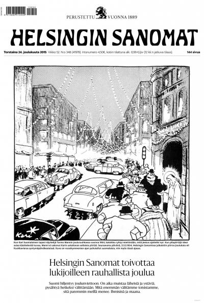 Helsingin Sanomat 24.12.2015 Lehtiluukku.fi Helsingin Sanomat 24.12.2015 Lehtiluukku.fi
